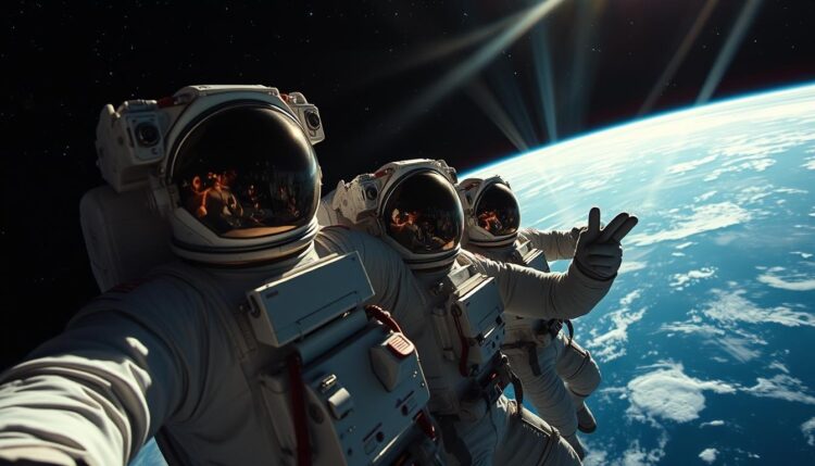Astronauten pinkeln