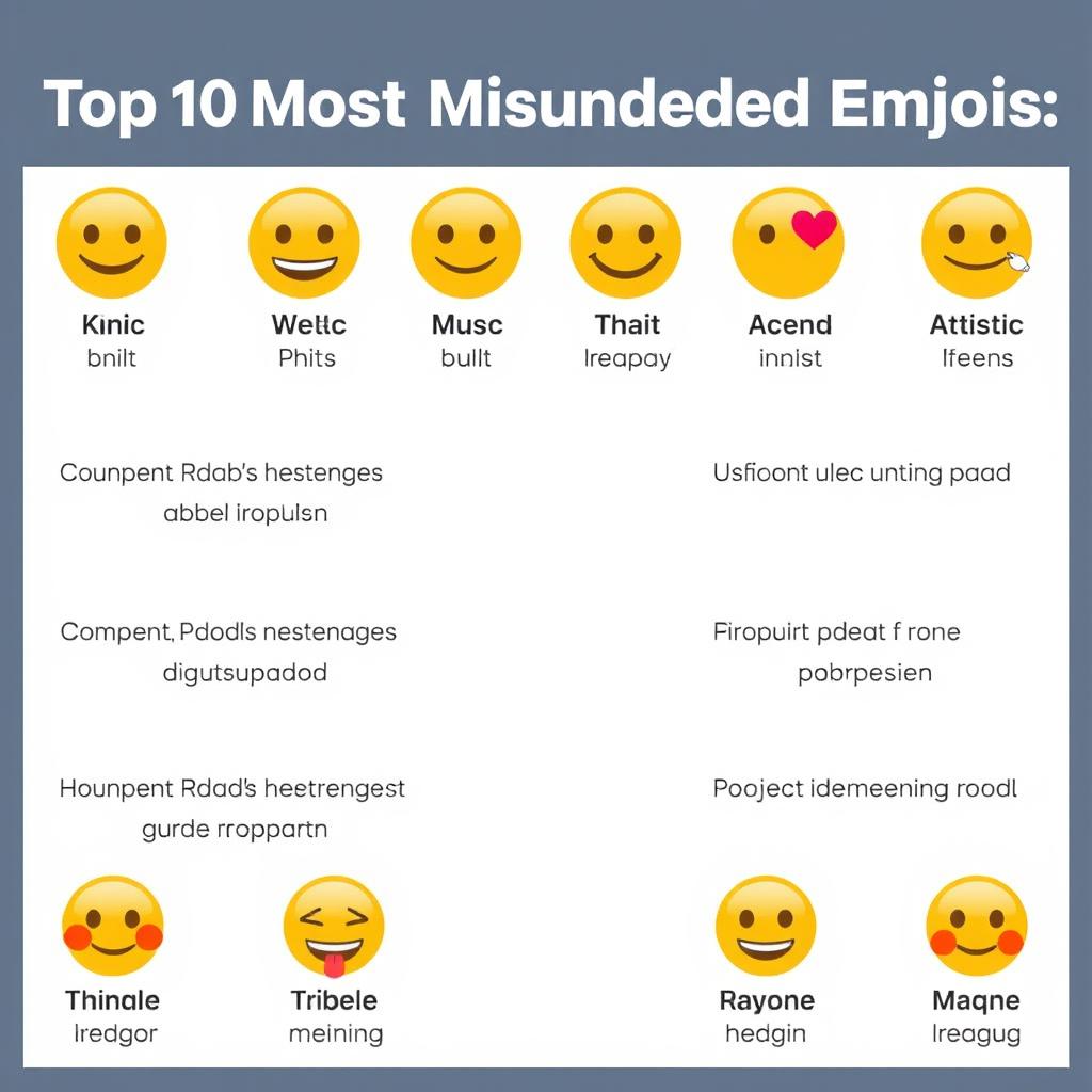 Die 10 am häufigsten missverstandenen Emojis und ihre wahre Bedeutung