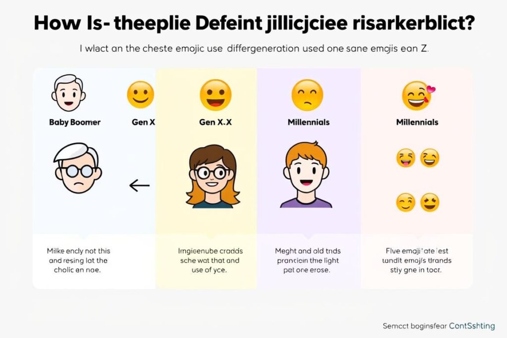Emoji Bedeutung in verschiedenen Altersgruppen und Generationen