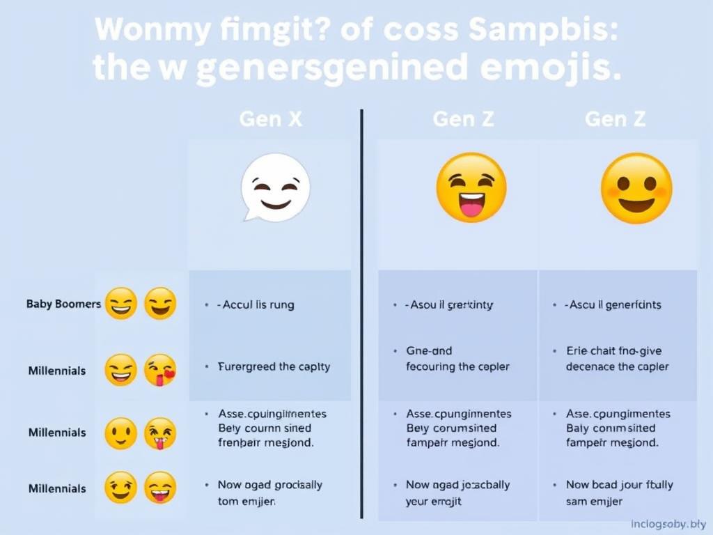 Generationsunterschiede in der Emoji Bedeutung und Nutzung