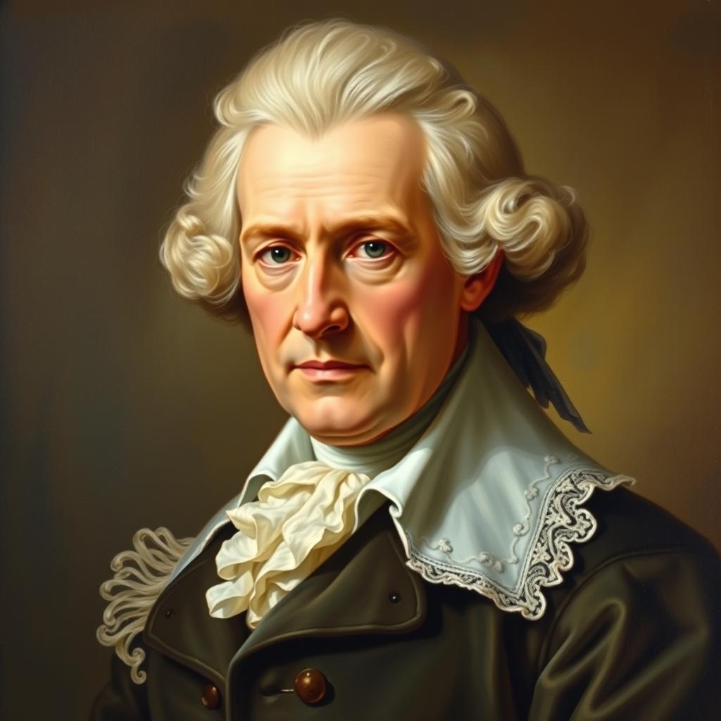Porträt von James Watt, dem Erfinder der modernen Dampfmaschine während der Industrialisierung Porträt von James Watt, dem Erfinder der modernen Dampfmaschine während der Industrialisierung