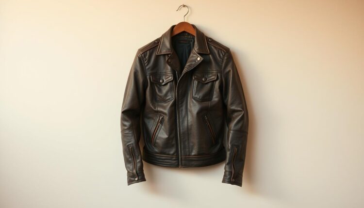 Lederjacke