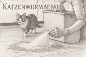 Wohnung reinigen bei Katzenwürmern