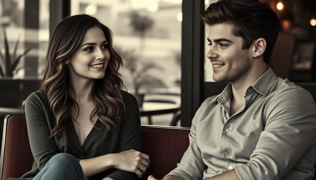 A warm and intimate scene showcasing the close friendship between two Hollywood stars, Nina Dobrev and Zac Efron. The image captures them in a casual, relaxed setting, their body language and expressions conveying a sense of genuine camaraderie and affection. The foreground features the two stars sitting side by side, engaged in a thoughtful conversation, their faces softly illuminated by natural light. The middle ground reveals a cozy, inviting environment, perhaps a private outdoor space or a quiet corner of a café, with subtle hints of color adding depth and atmosphere. The background remains subtly blurred, allowing the focus to remain on the central figures and their enduring bond. The overall aesthetic is a blend of black-and-white tones with selective, tasteful splashes of color, reflecting the timeless nature of their friendship.