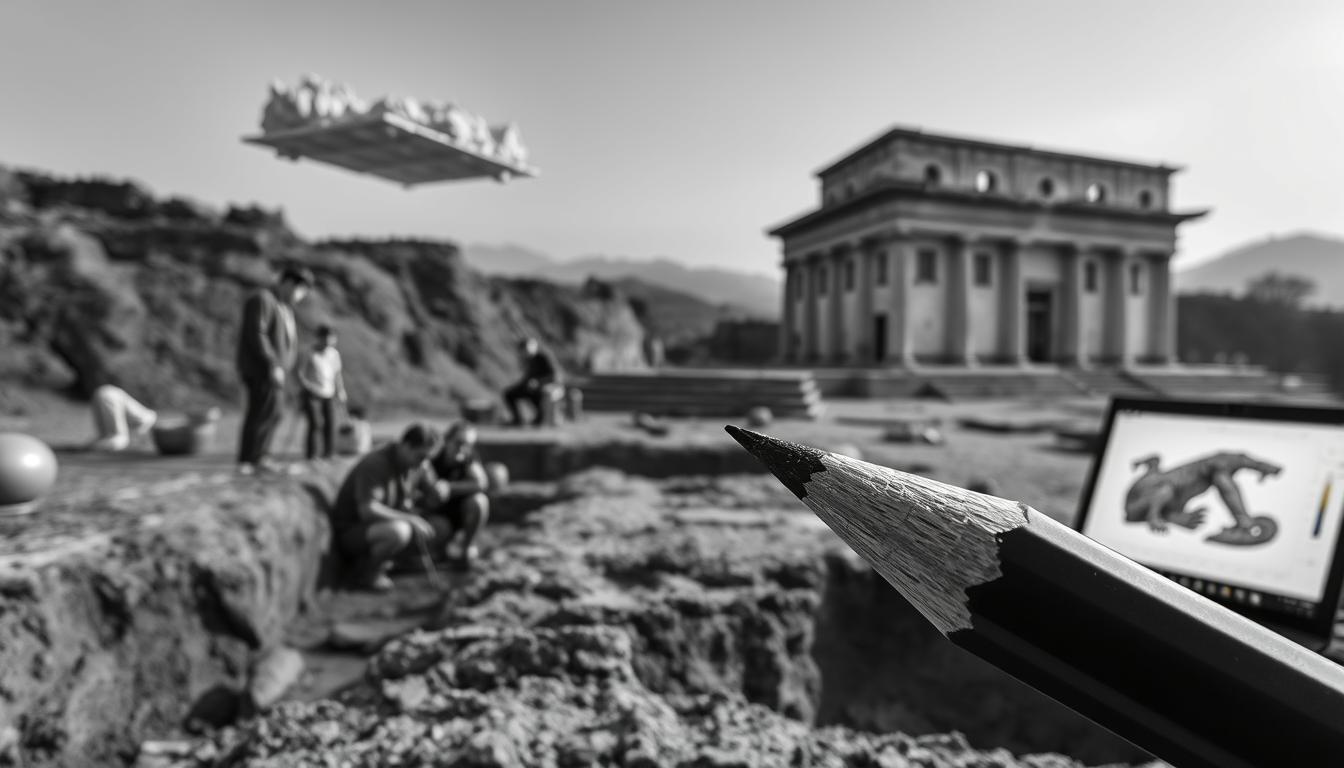 Archäologie Techniken