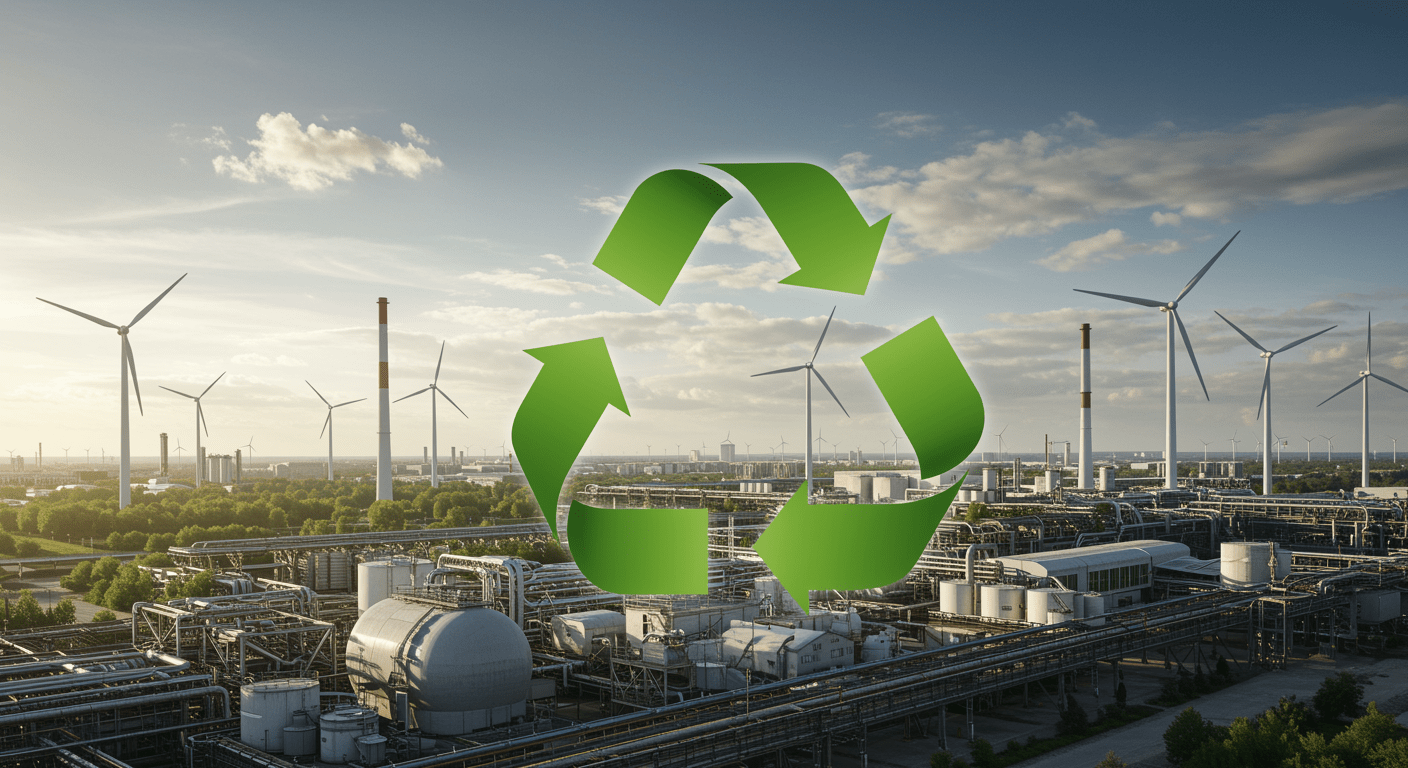 Kreislaufwirtschaft schont Ressourcen und senkt Emissionen.