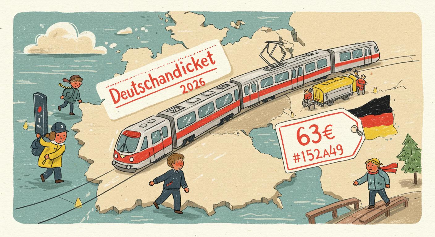 Deutschlandticket 2026: Preis, Jobticket & alle Infos