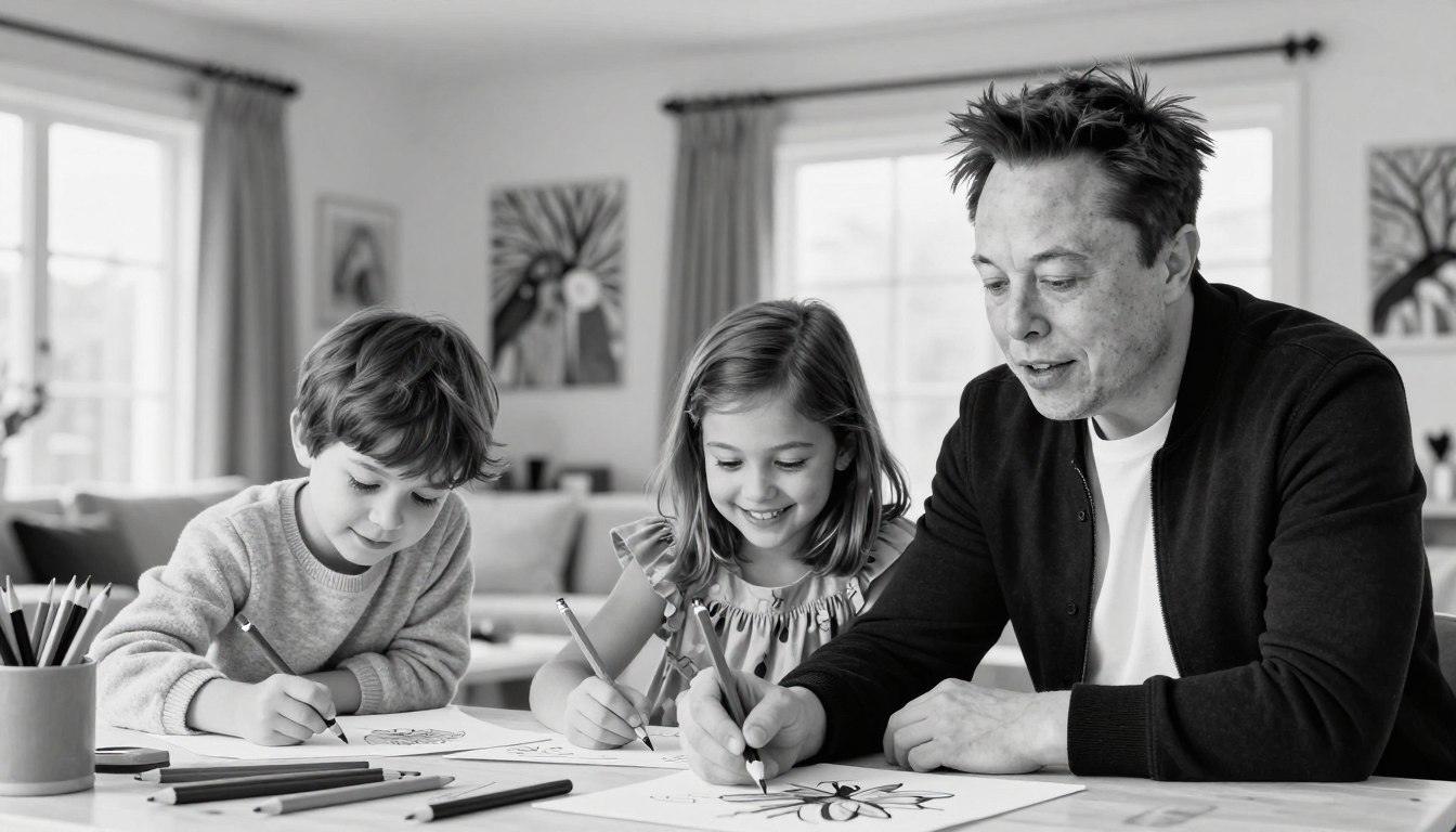 Elon Musk Kinder