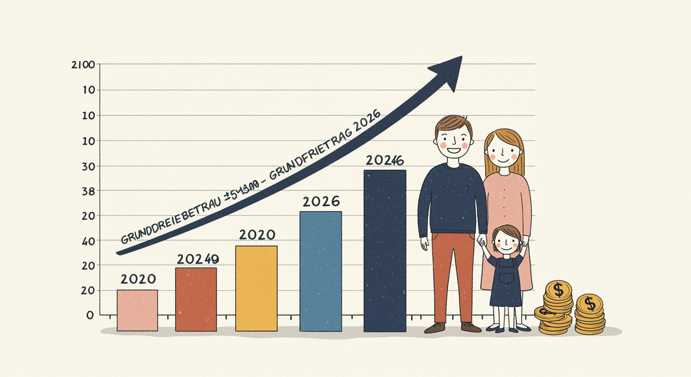 Grundfreibetrag 2026: So viel bleibt steuerfrei