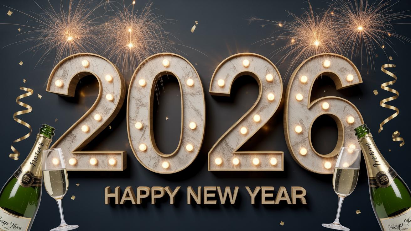 Happy New Year Sprüche 2026: Die besten Neujahrswünsche für WhatsApp & Co.