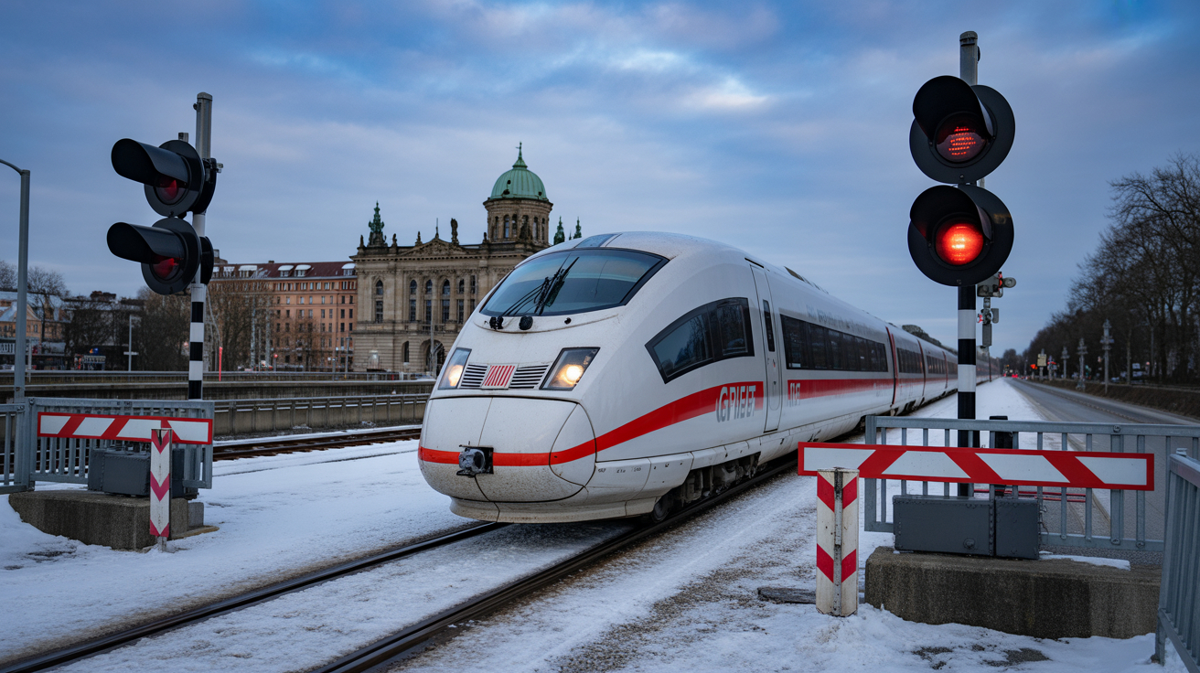ICE Unfall Dortmund: Auto auf Gleisen – 75-Jähriger verletzt