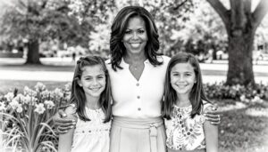 Michelle Obama Kinder: Namen & Alter