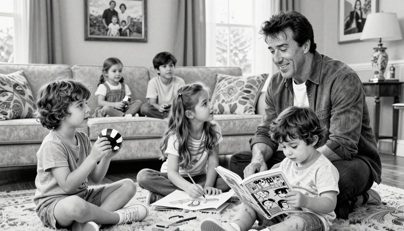 Sylvester Stallone Kinder