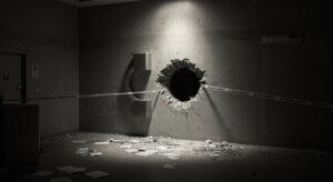 Sparkassen-Einbruch Gelsenkirchen: Loch in Tresorraum gebohrt