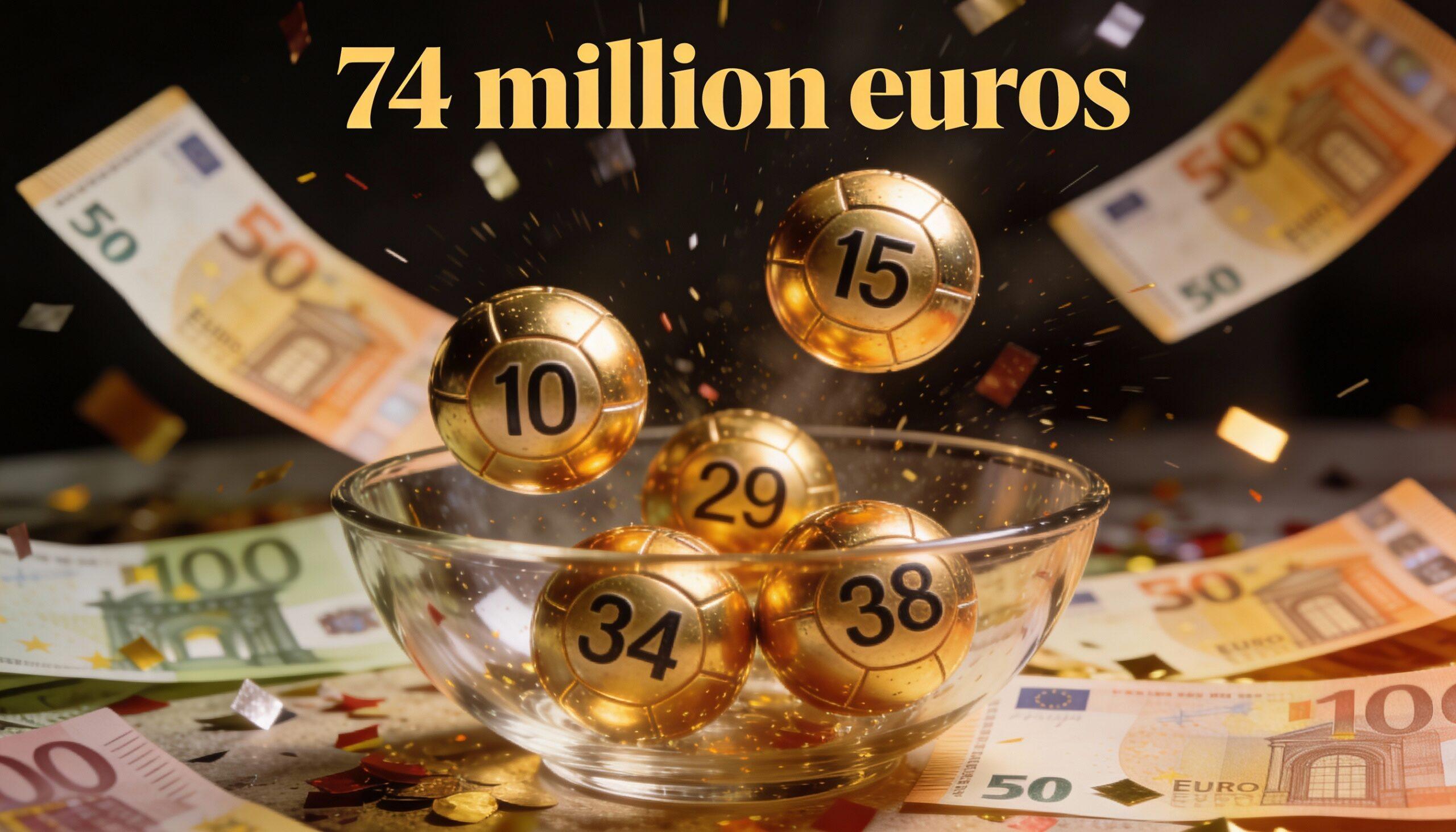 Eurojackpot Gewinner 2026: 74 Millionen Euro geknackt