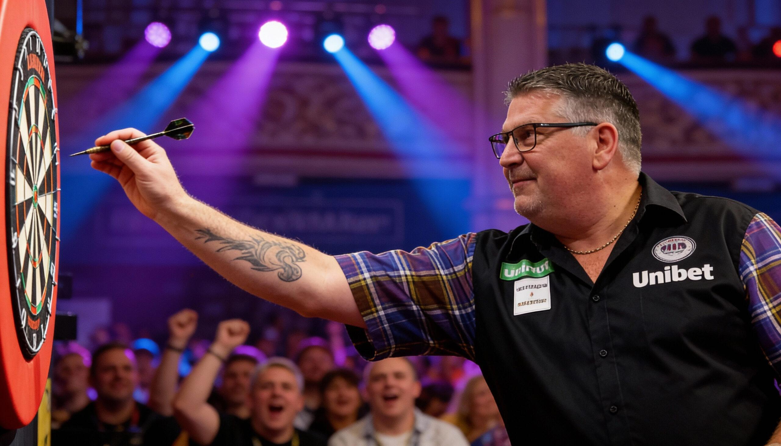 Gary Anderson Darts-WM 2026: Flying Scotsman im Viertelfinale gegen Hood