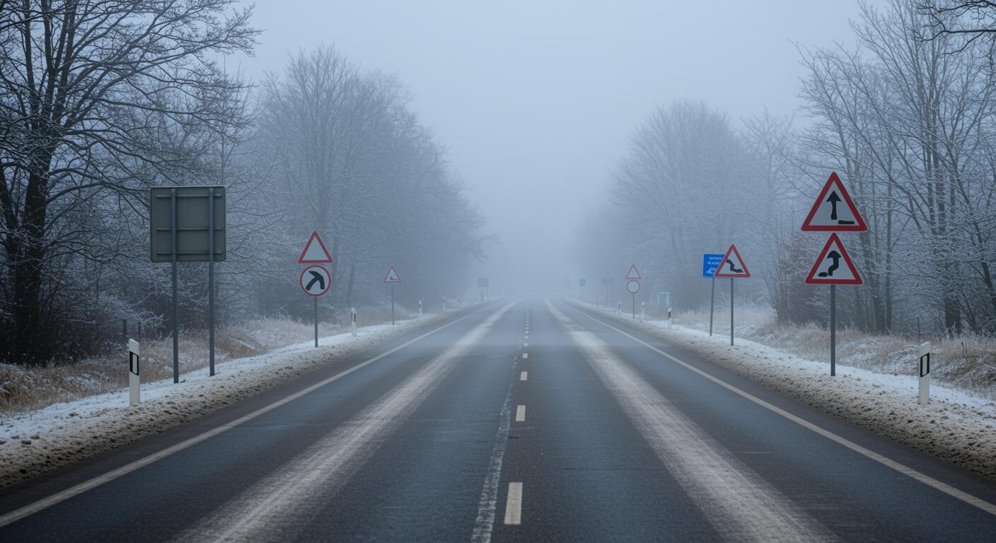 Glättewarnung aktuell: Wo ist es heute glatt?