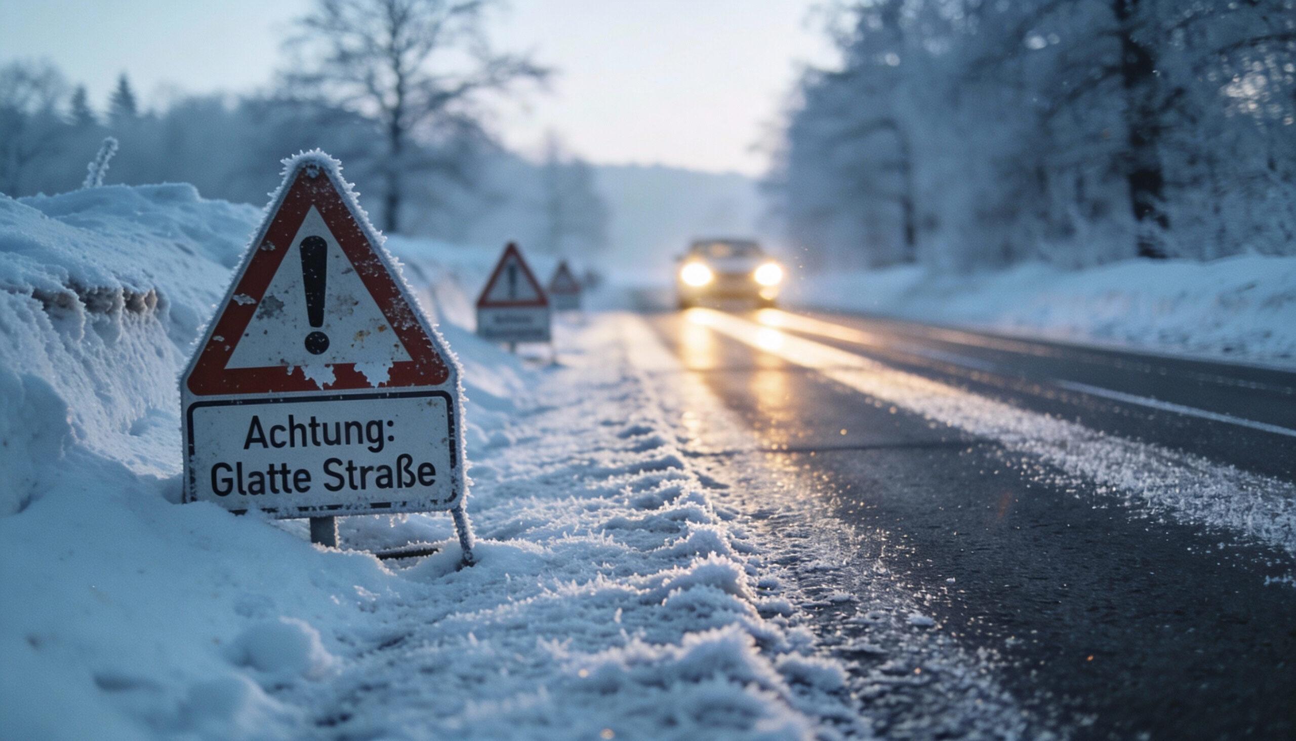 Glättewarnung 2026: DWD warnt vor Glätte – Tipps & Infos