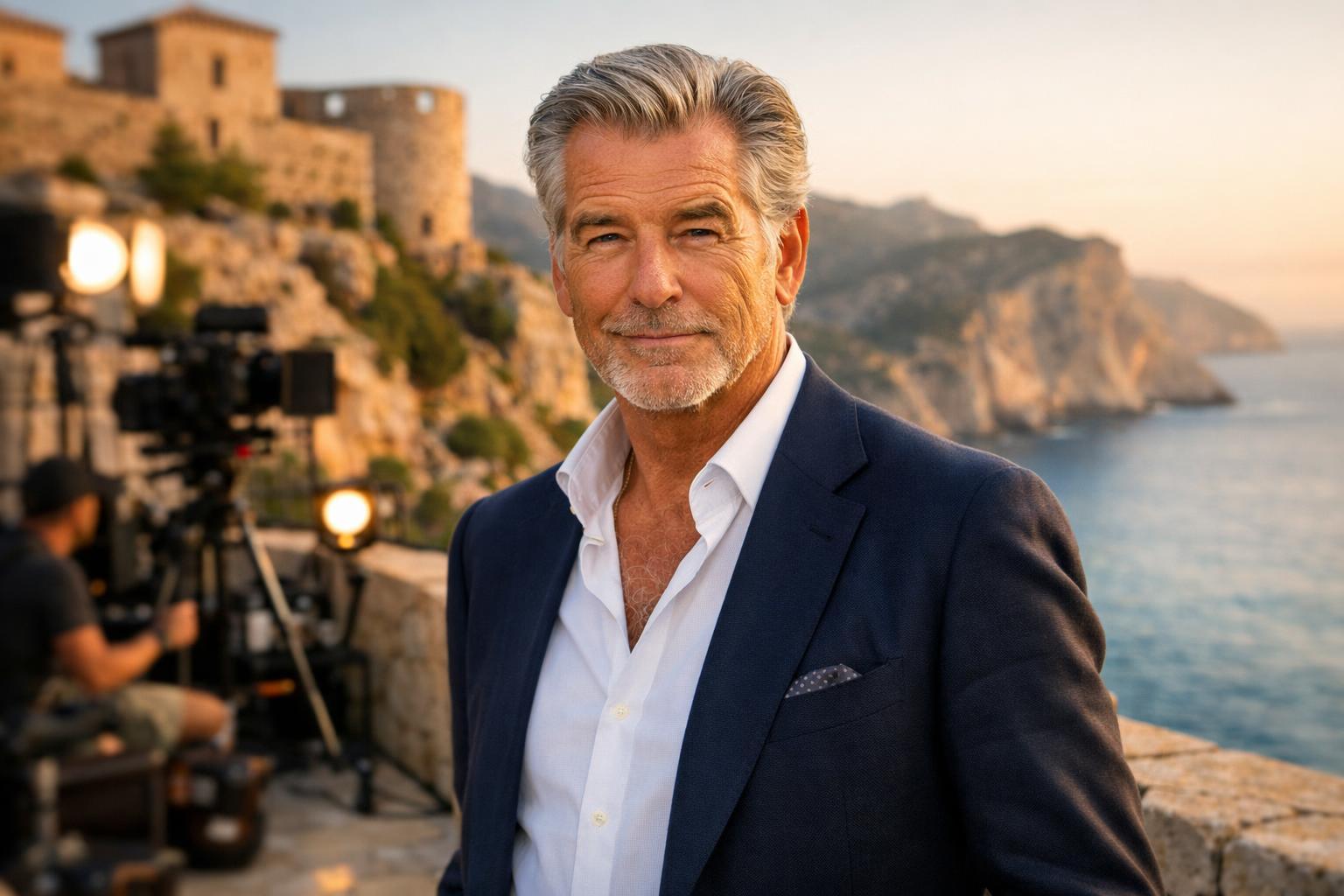 Hollywood auf Mallorca: Brosnan und Mirren drehen MobLand