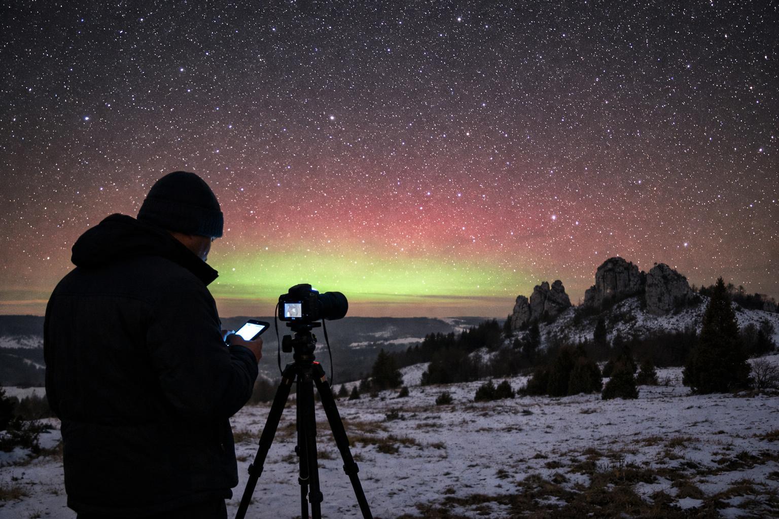 Warum sind Polarlichter in Deutschland so selten?