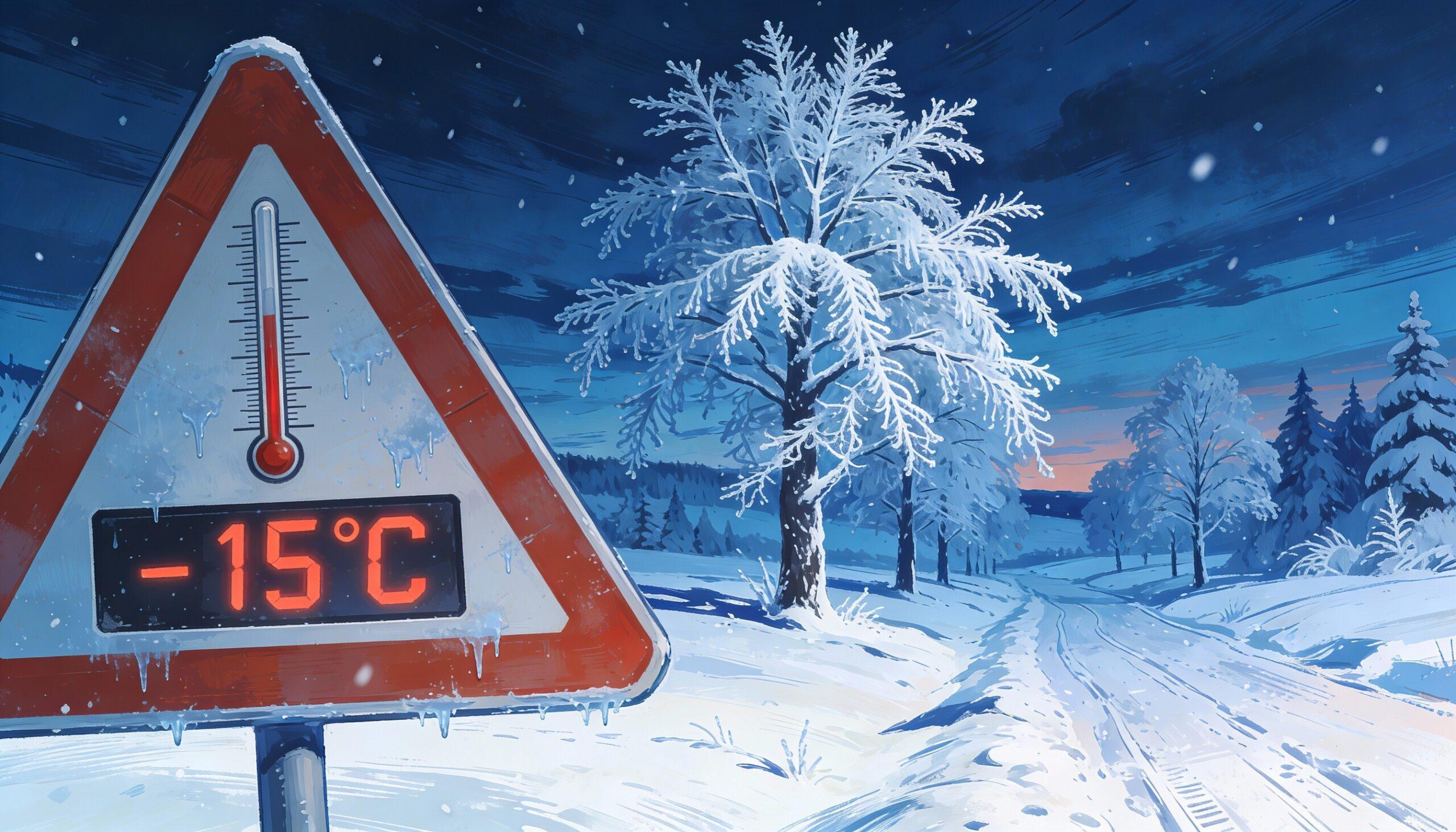 Welche Gefahren bringt strenger Frost mit sich?