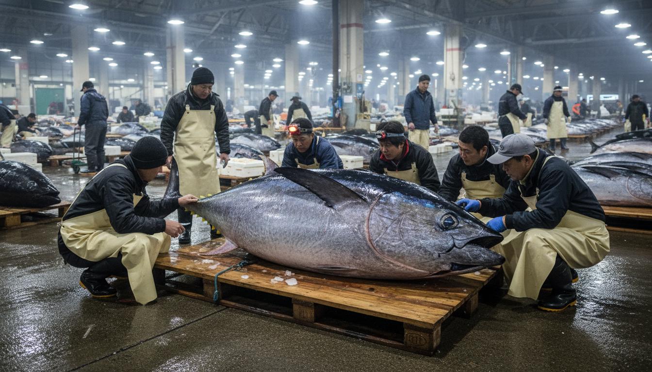 Teuerster Thunfisch aller Zeiten: 3,2 Millionen Dollar bei Neujahrsauktion 2026