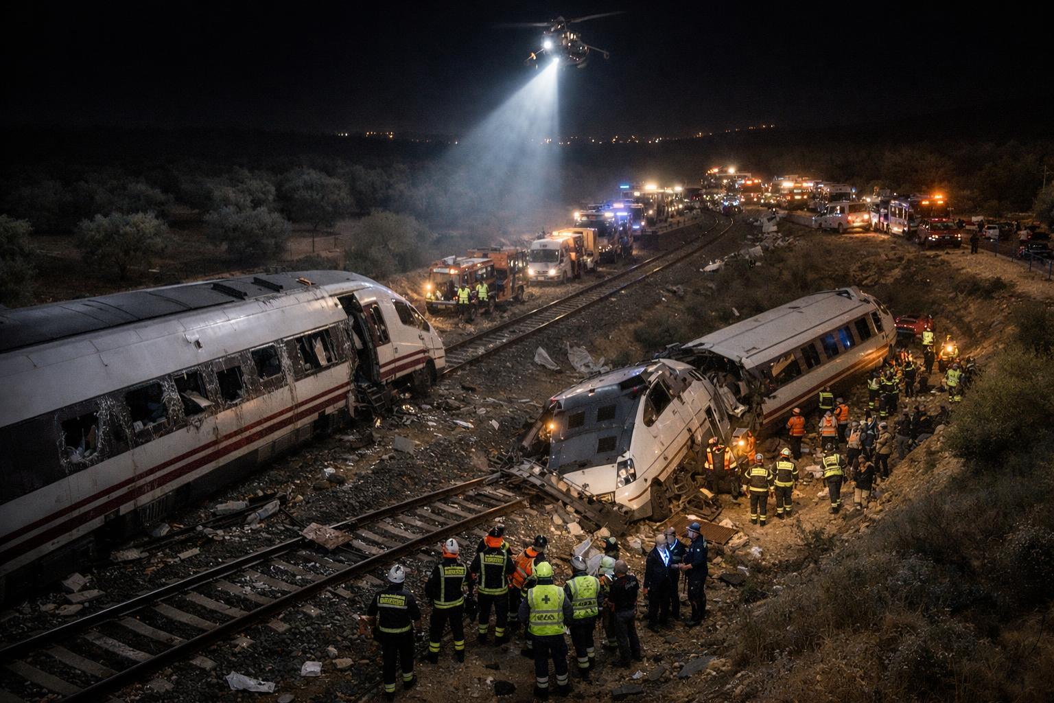 Zugunglück Spanien: Was am Sonntagabend passierte