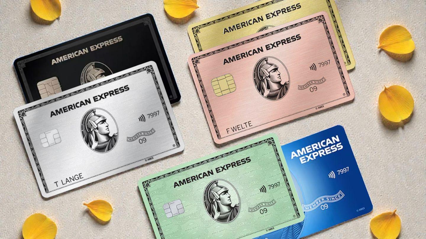 American Express: Amex im Fokus : Farben-Lehre: Was unterscheidet die American-Express-Kreditkarten?