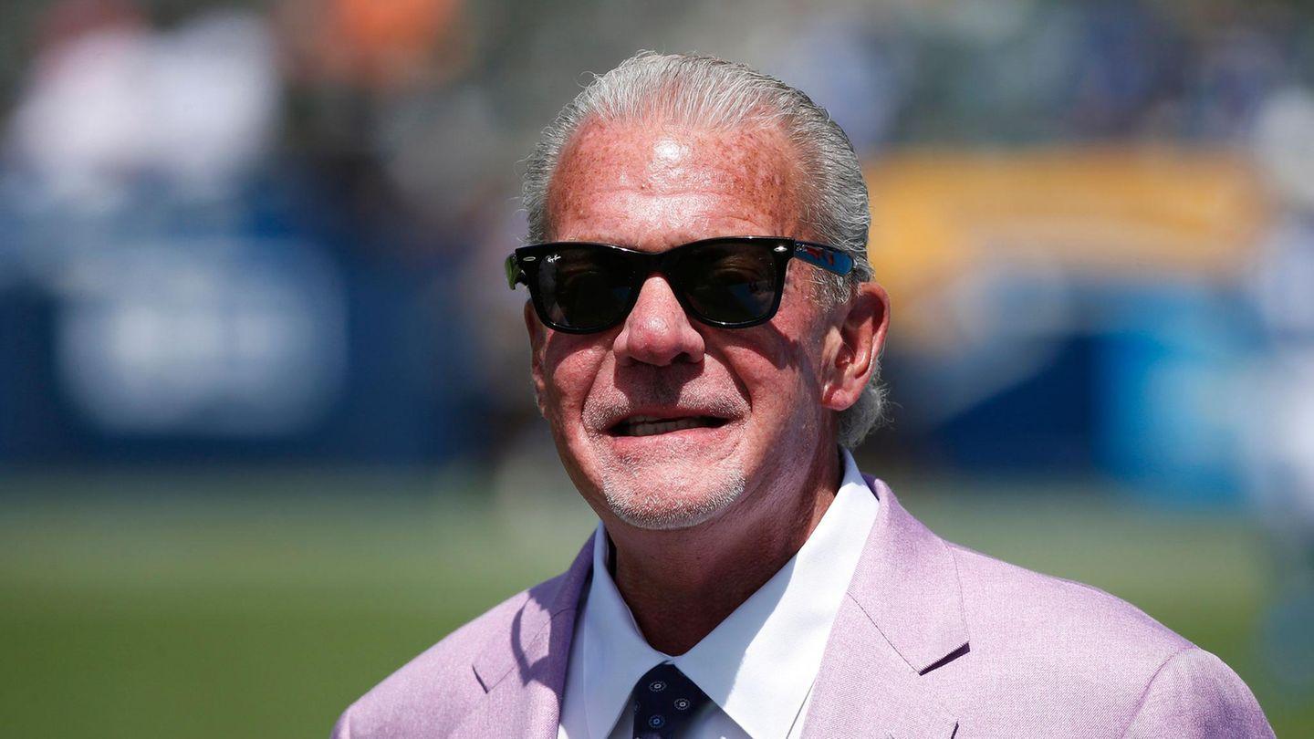Jim Irsay: Im Mai gestorben: FBI untersucht jetzt den Tod von Football-Boss Jim Irsay
