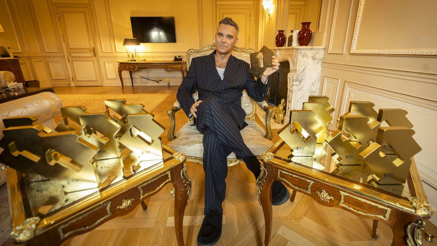 Robbie Williams: Britische Hitlisten: Robbie Williams bricht historischen Charts-Rekord