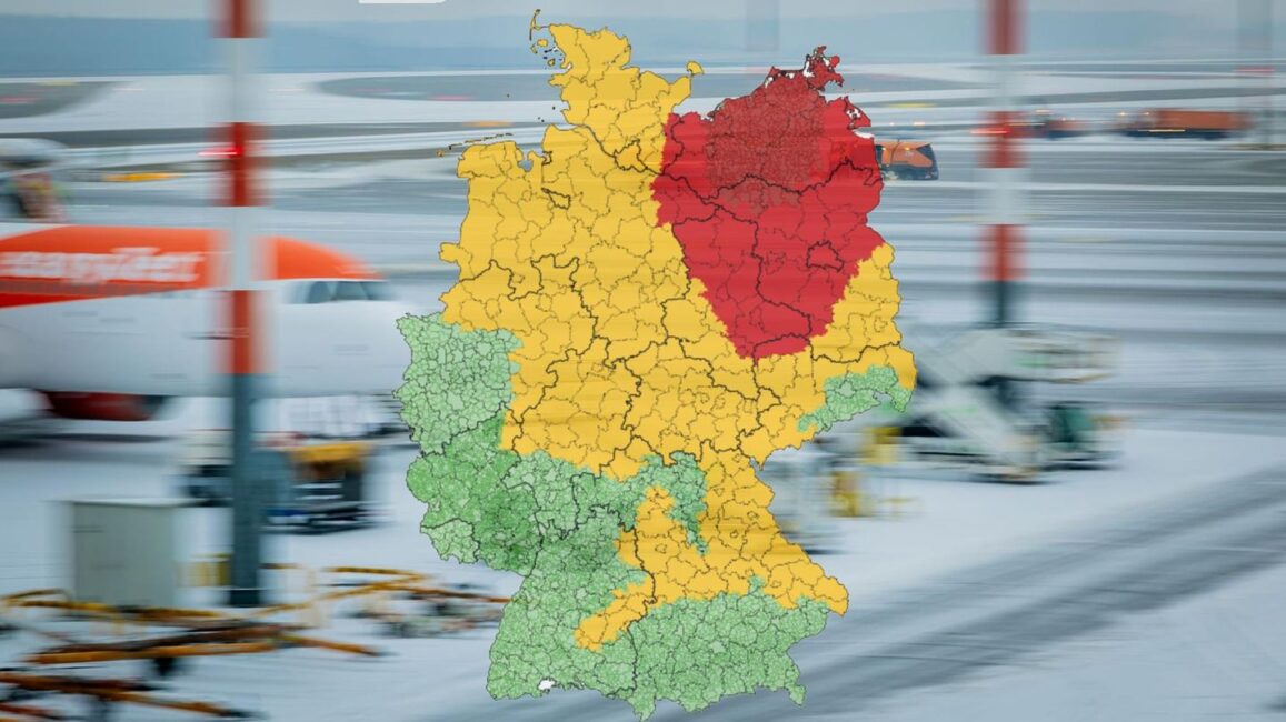 Winterwetter: Weiterhin Warnung vor Glatteis und Eisregen – Karte zeigt die Lage