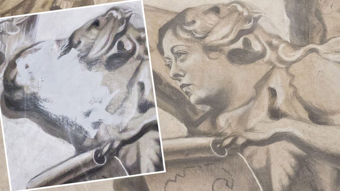 Fresko in römischer Kirche : Papst spricht Machtwort in Posse um "Meloni-Engel"