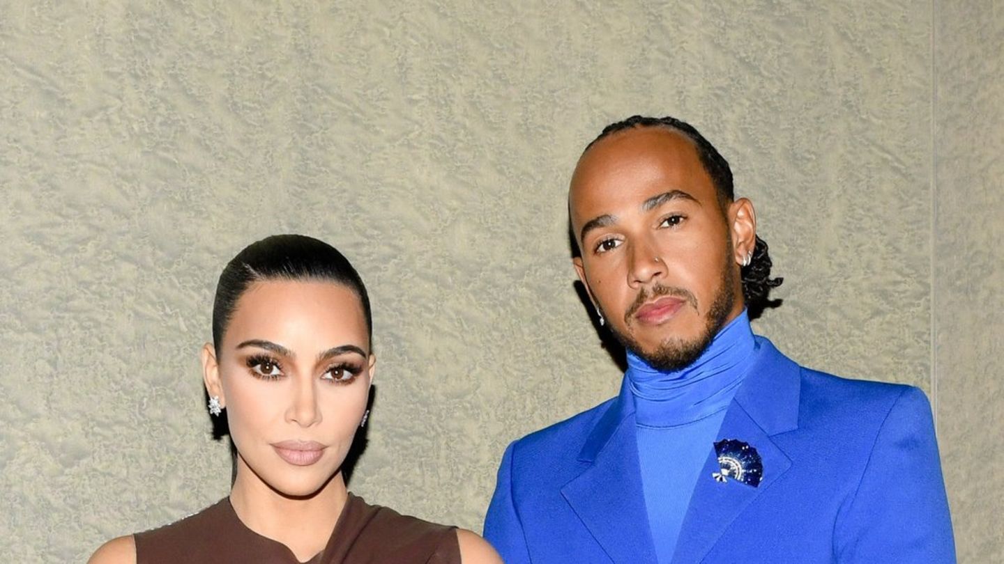Kim Kardashian Lewis Hamilton