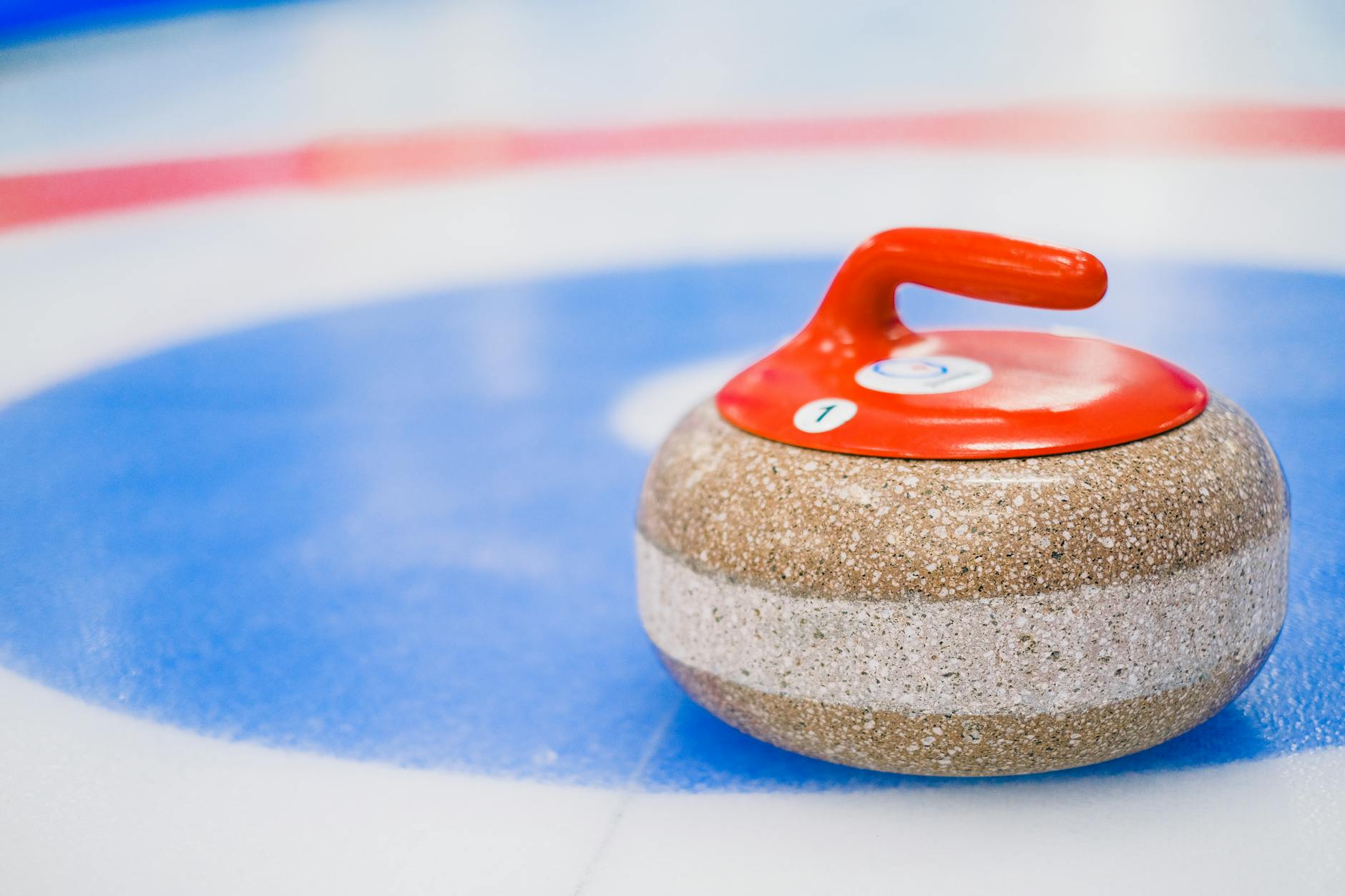 Illustration zu Curling Olympia 2026