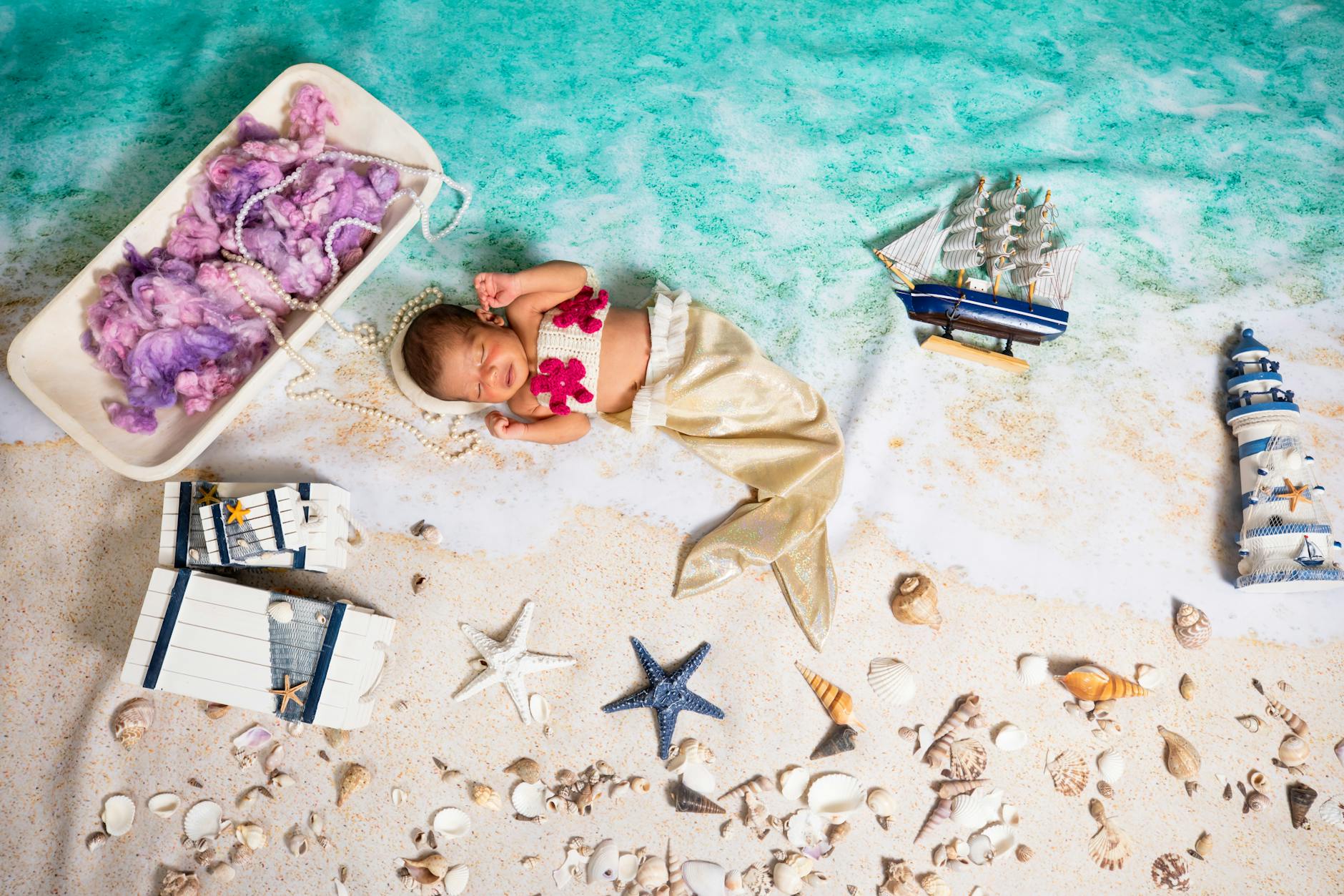 Detailansicht: Eingefrorene Babys