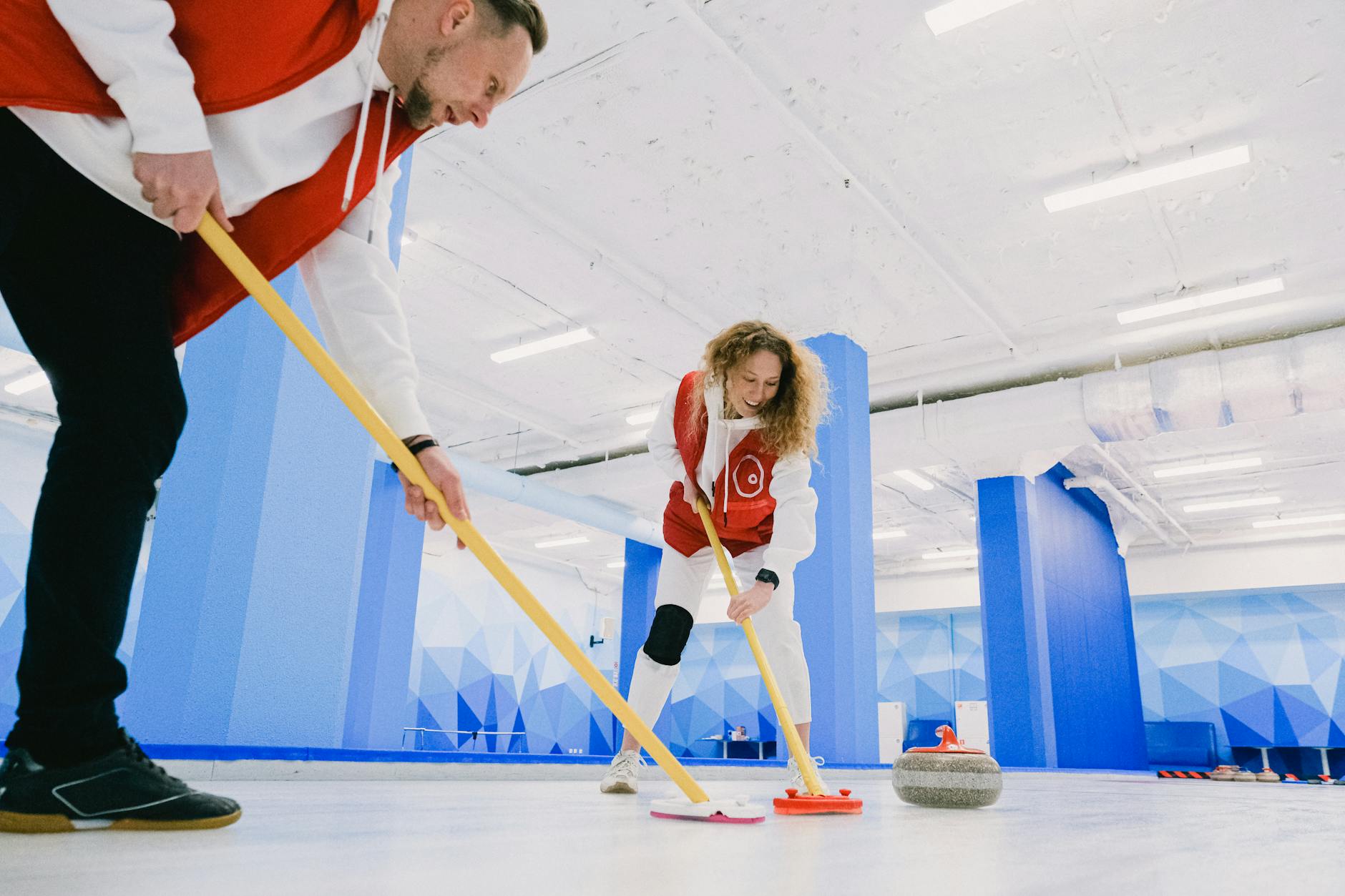 Illustration zu Mixed Curling Olympia