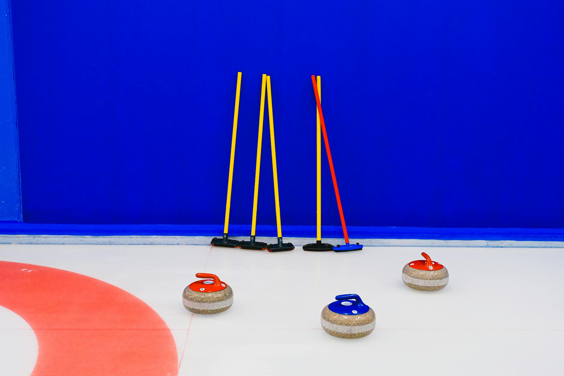 Illustration zu Olympia Curling Männer