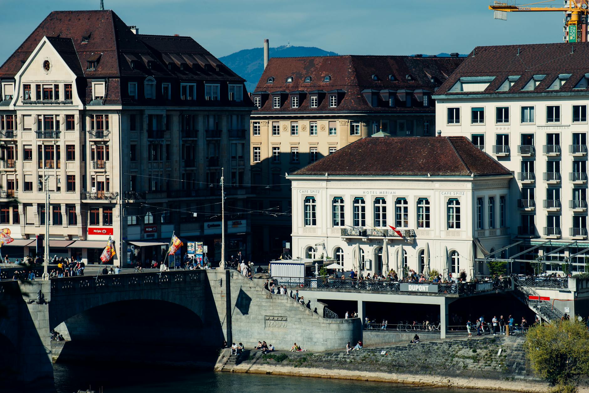 Roche Basel Baustopp Detailansicht: Roche Basel Baustopp