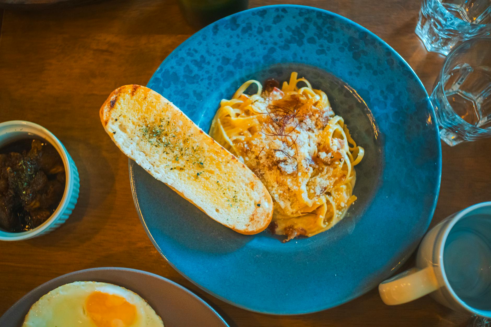 Spaghetti Carbonara Herkunft Detailansicht: Spaghetti Carbonara Herkunft