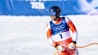 Olympia Abfahrtstraining