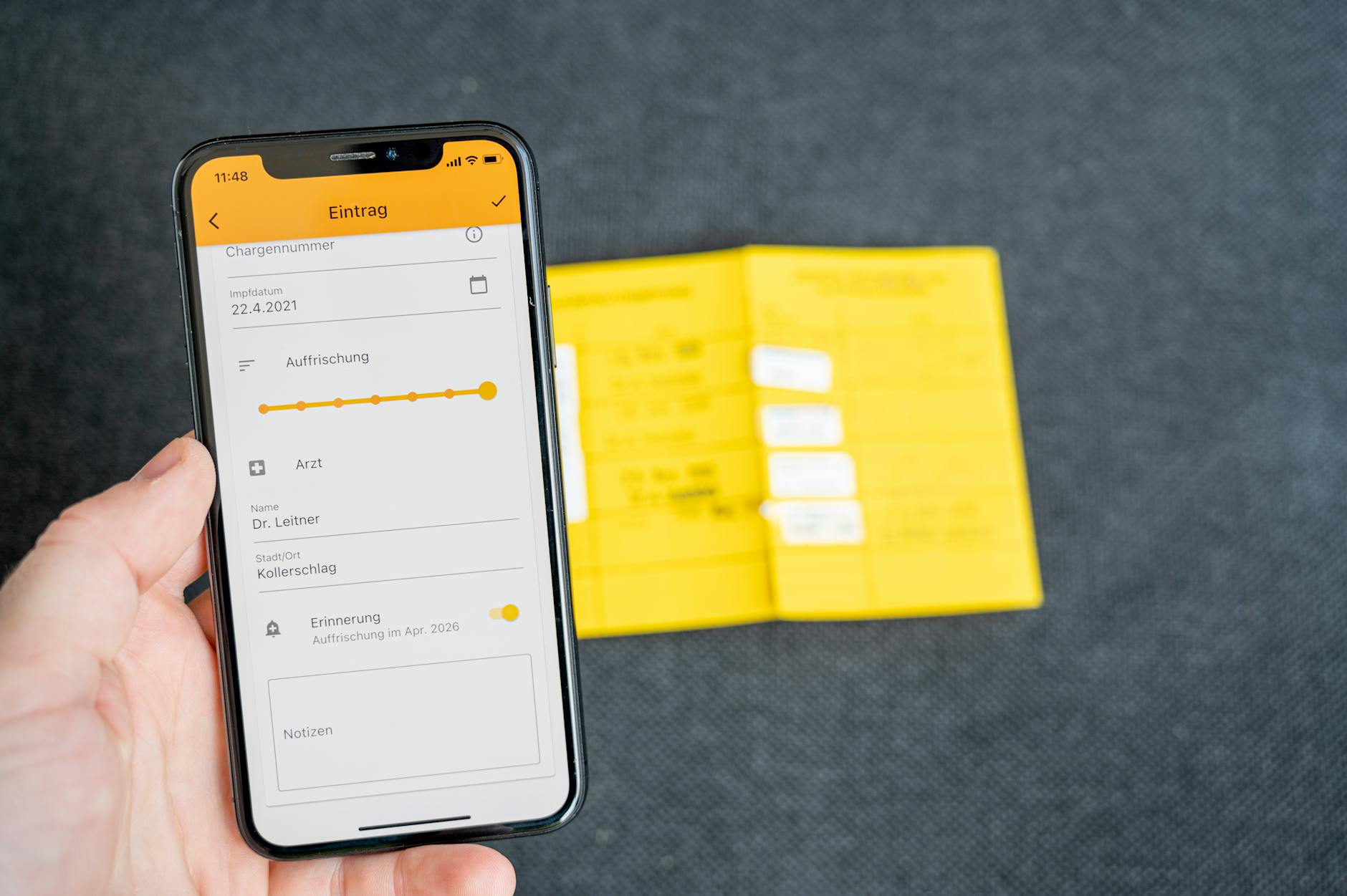 Illustration zu Impfung