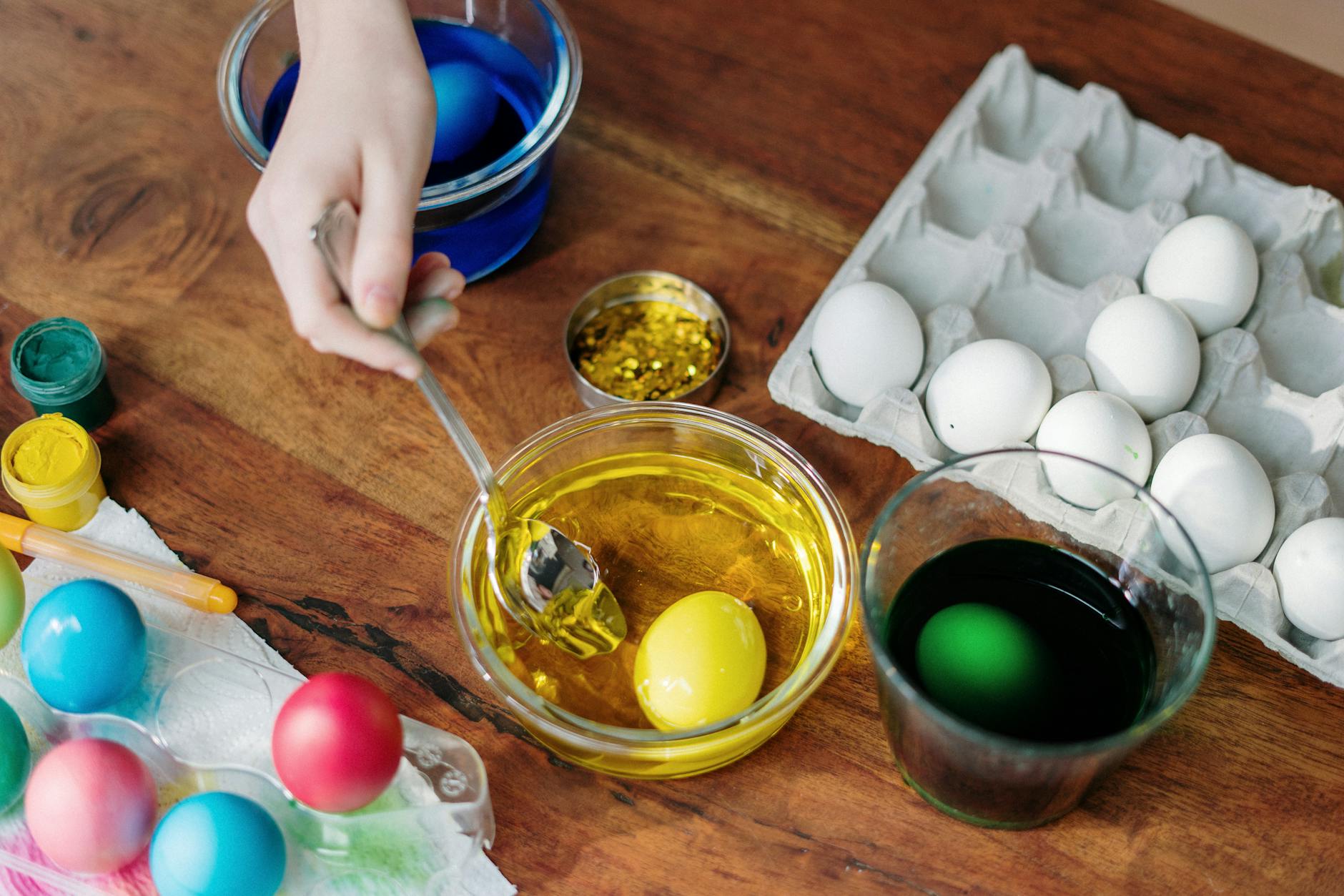 Symbolbild zum Thema Ostereier Färben Anleitung