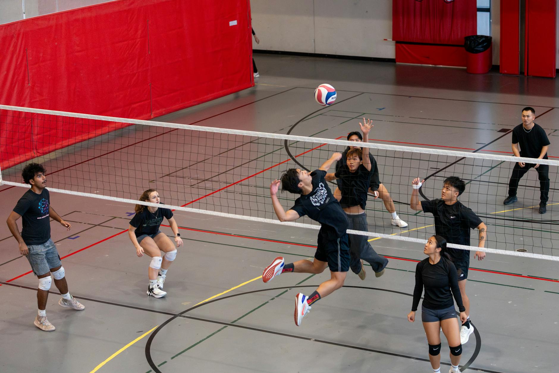 Volleyball Playoff Finale Illustration zu Volleyball Playoff Finale