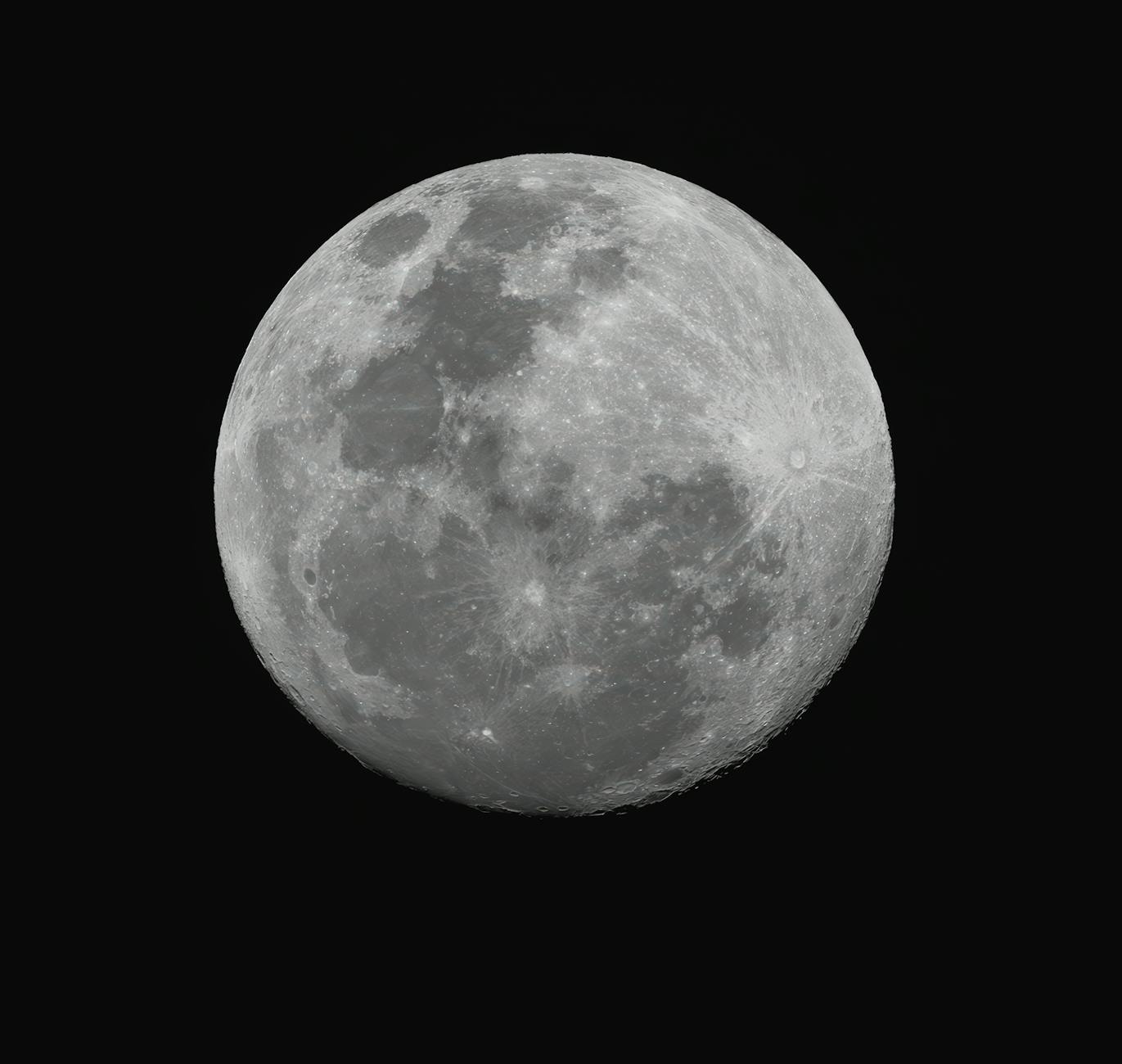 Detailansicht: Vollmond April 2026 Pink Moon