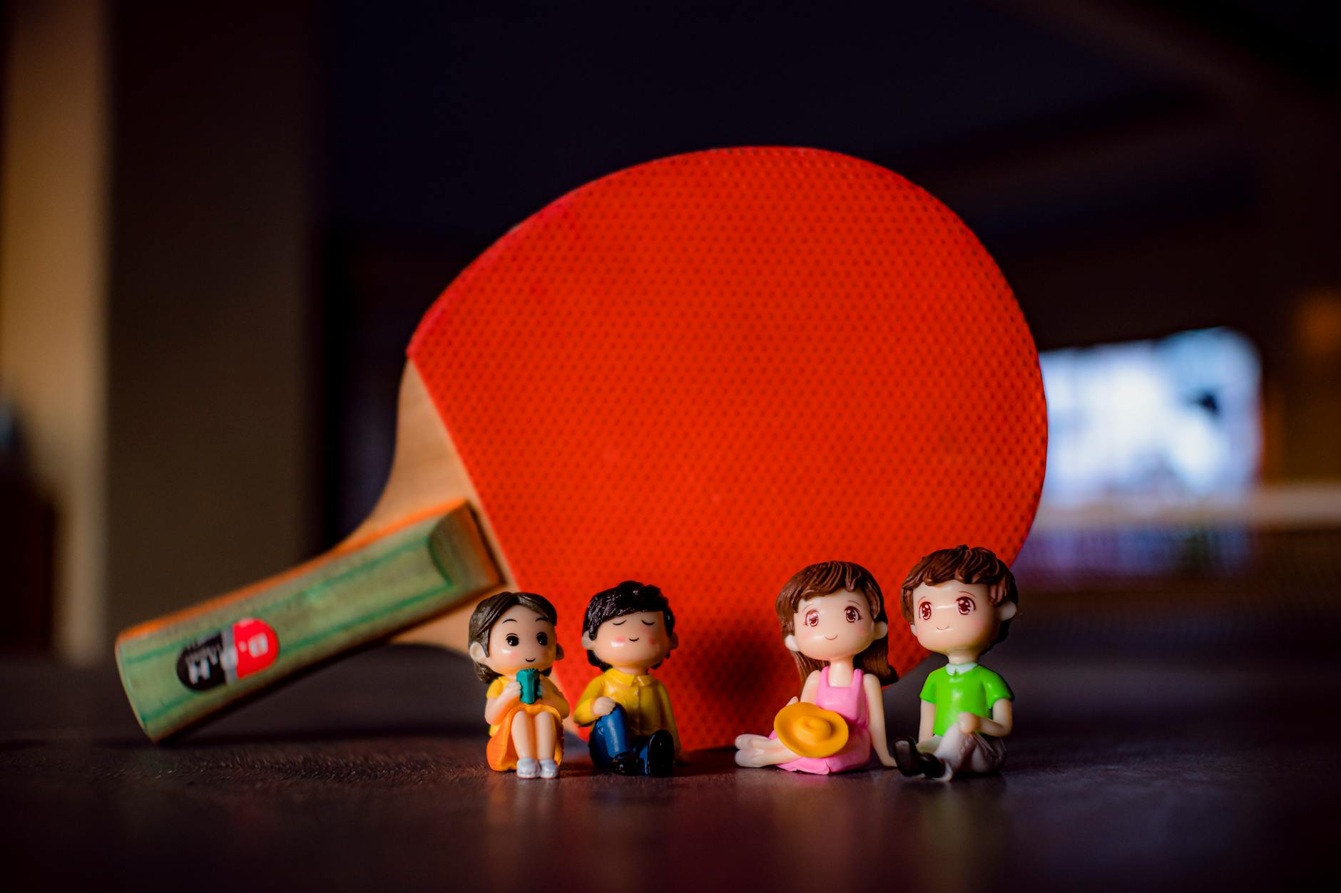 Detailansicht: Chinesische Tischtennisnationalmannschaft