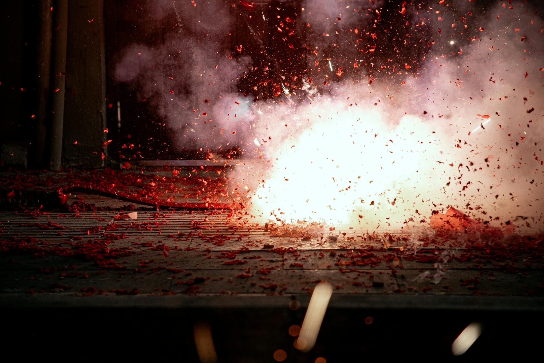 Detailansicht: Explosion