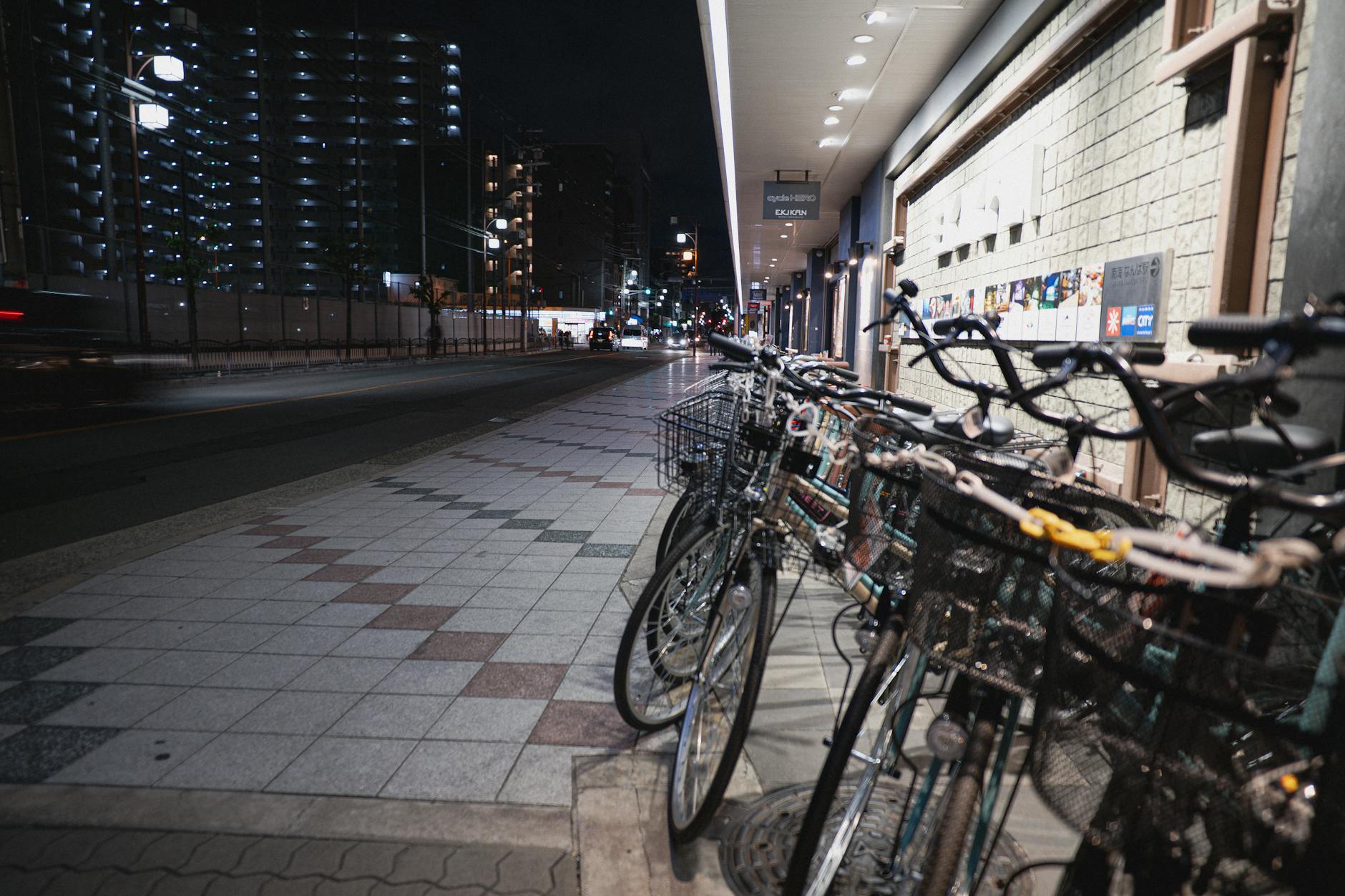 Illustration zu Fahrrad Parksystem Japan