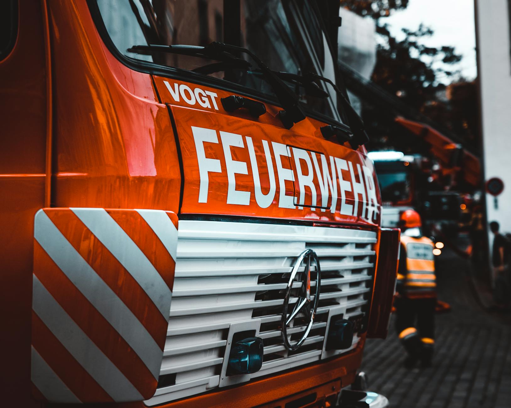 Feuerwehr Illustration zu Feuerwehr