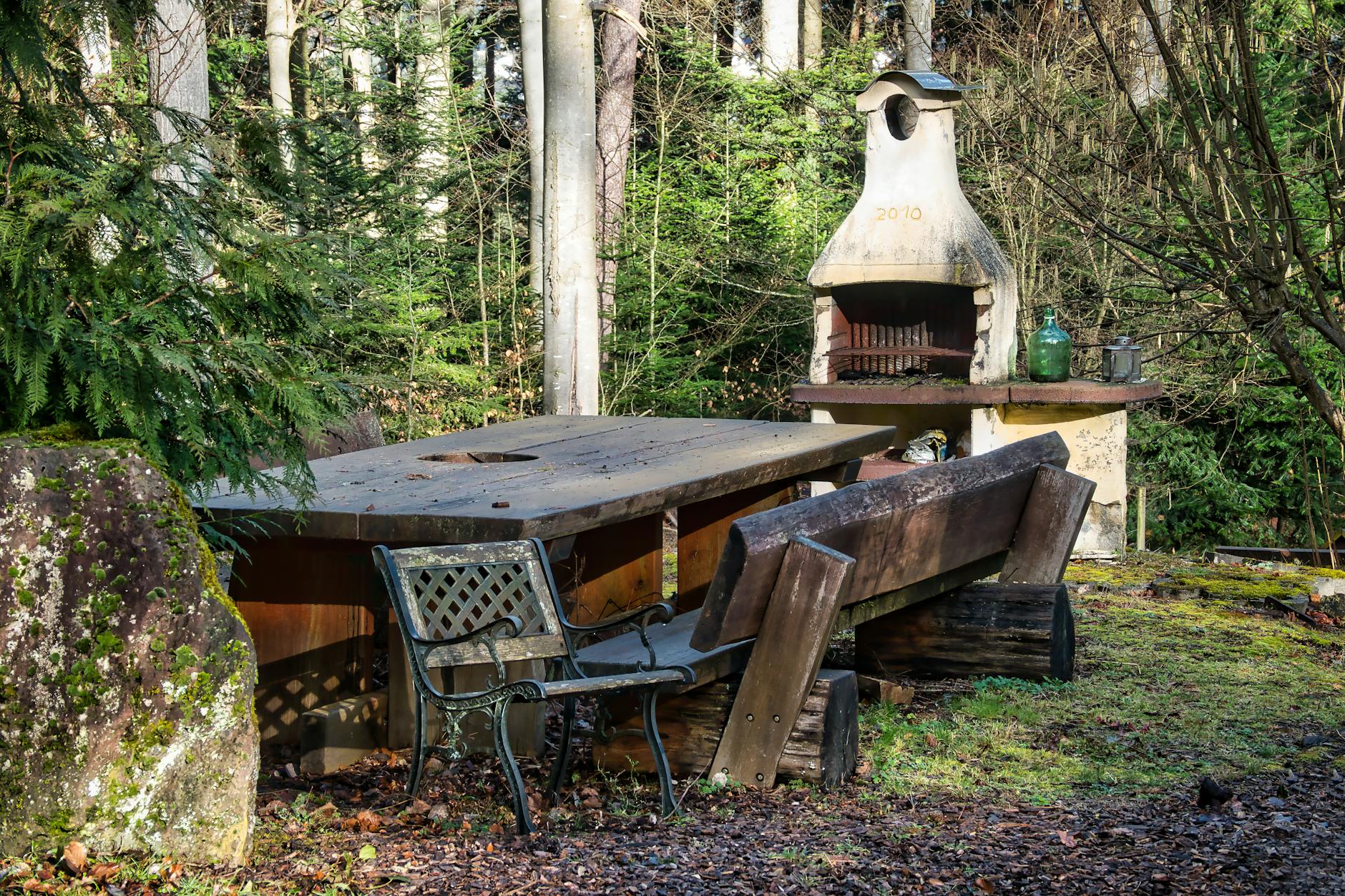 Illustration zu Grillplatz