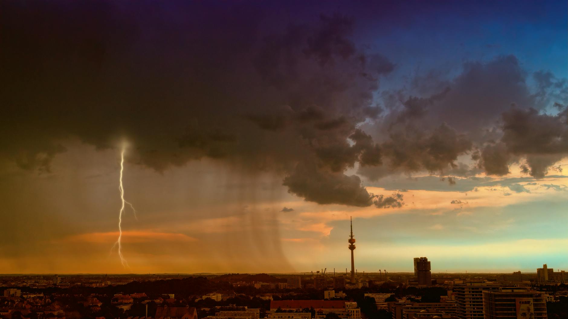 Detailansicht: Hagel Gewitter Wien